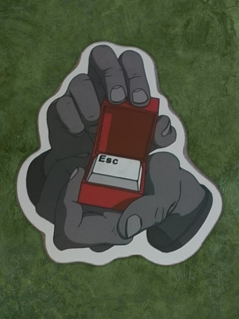 cn39 computer nerd sticker, Ophalen, Nieuw