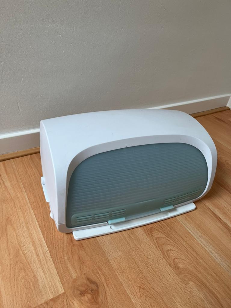 Brood bewaarbox. Tupperware, Ophalen of Verzenden, Zo goed als nieuw, Wit, Overige typen