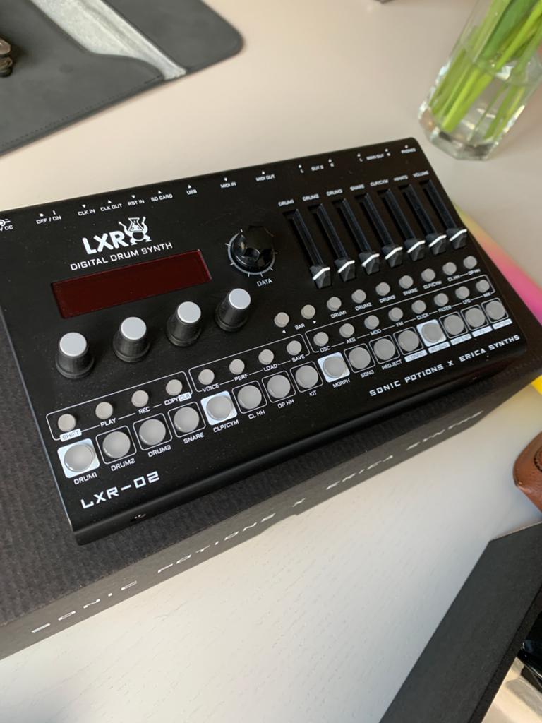 LXR- 02 drumcomputer / sonic potions / erica synths, Muziek en Instrumenten, Ophalen of Verzenden, Zo goed als nieuw, Overige merken