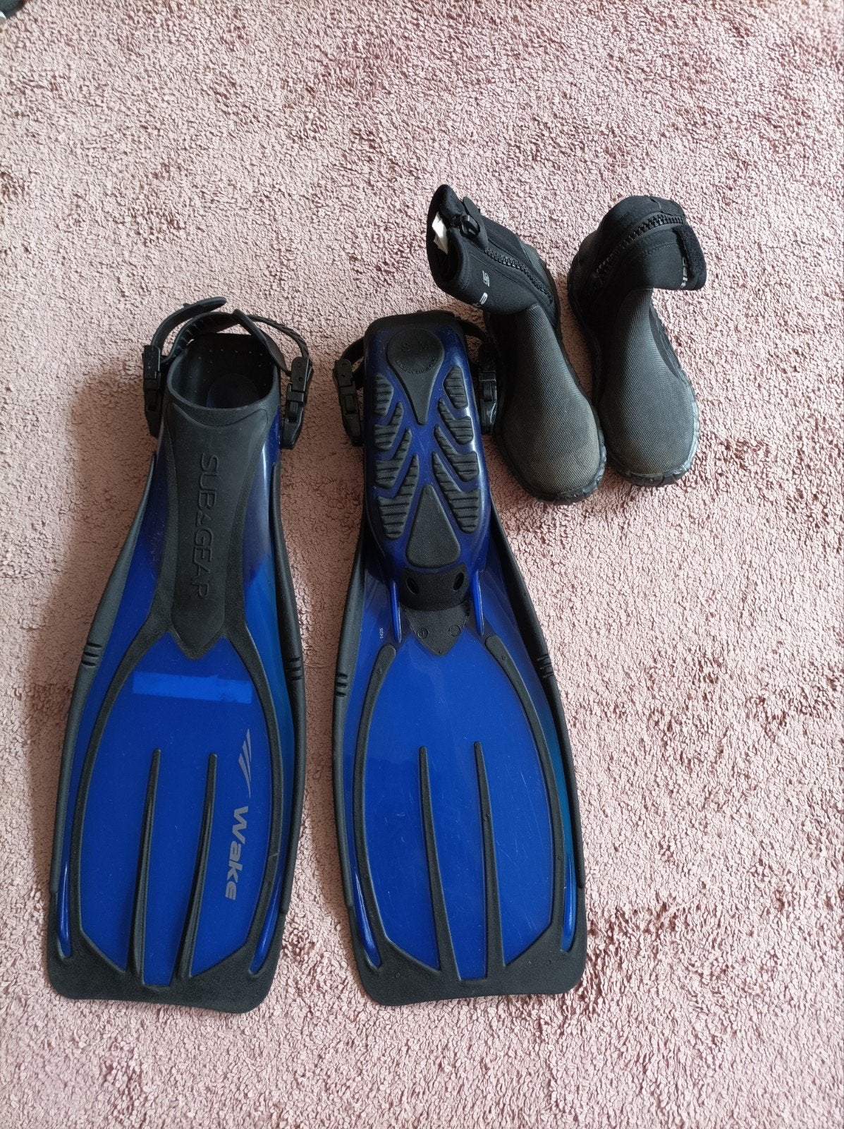 Zwemvliezen met schoenen, Watersport en Boten, Ophalen of Verzenden, Zwem- of Duikvliezen