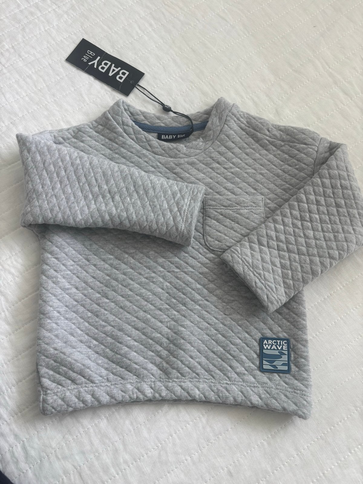 Nieuw Baby Blue gewatteerd truitje maat 86, Ophalen of Verzenden, Nieuw, Jongetje of Meisje, Truitje of Vestje