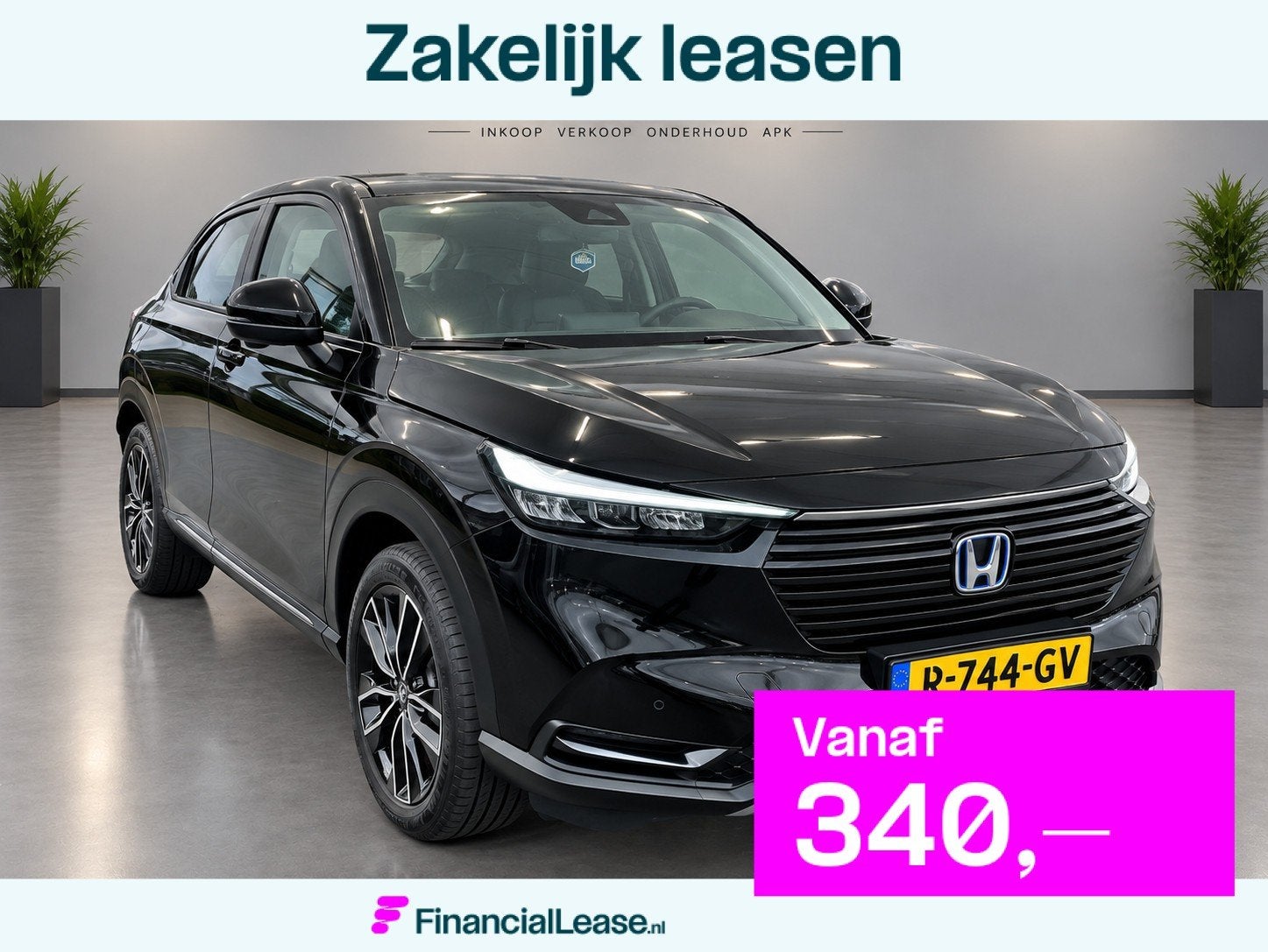 Honda HR-V 1.5 e:HEV Elegance Aut, Acc, Cam, Pdc, Navi, Stoe, Stof, Zwart, Origineel Nederlands, Hybride Elektrisch/Benzine