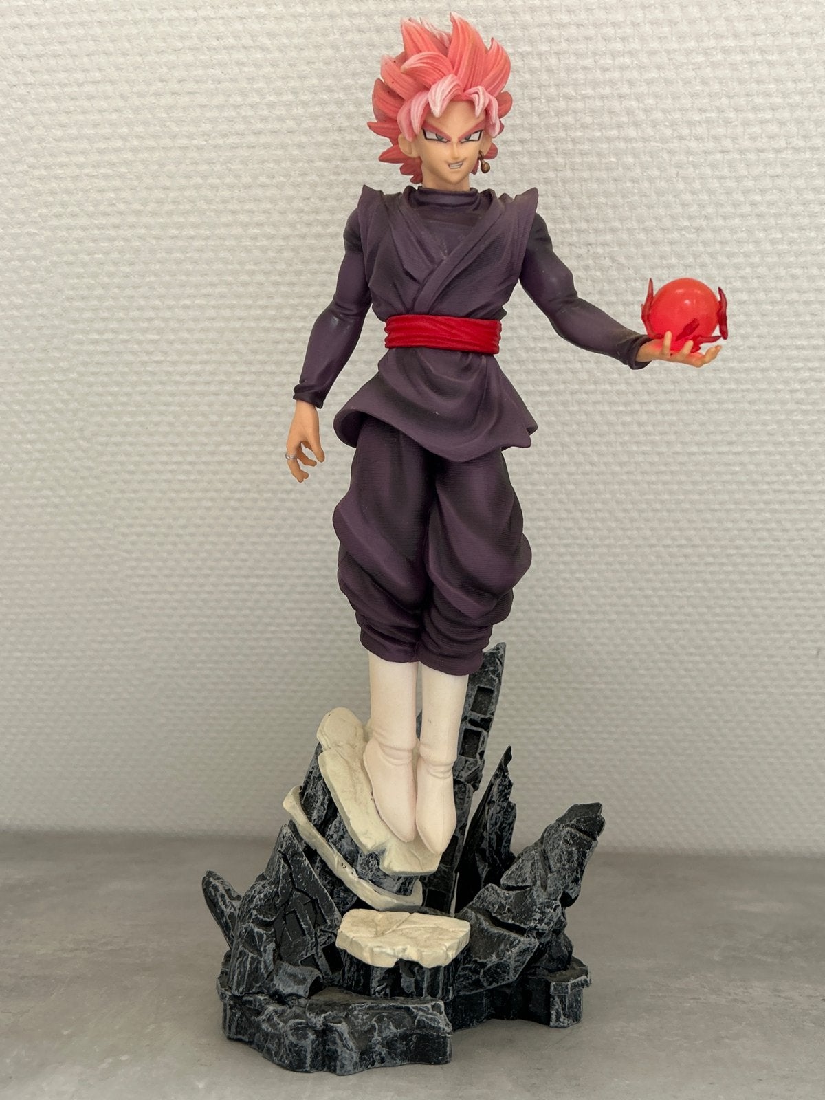 Dragon Ball Z - Goku Black Super Saiyan Rosé Figuur, Ophalen of Verzenden, Zo goed als nieuw