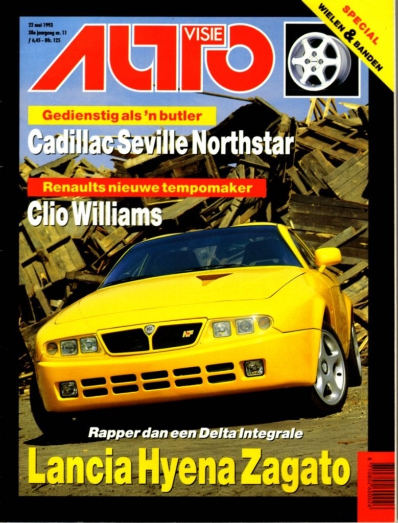 Autovisie rij indruk Lancia Hyena Zagato Mei 1993, Ophalen of Verzenden, Gelezen, Overige merken