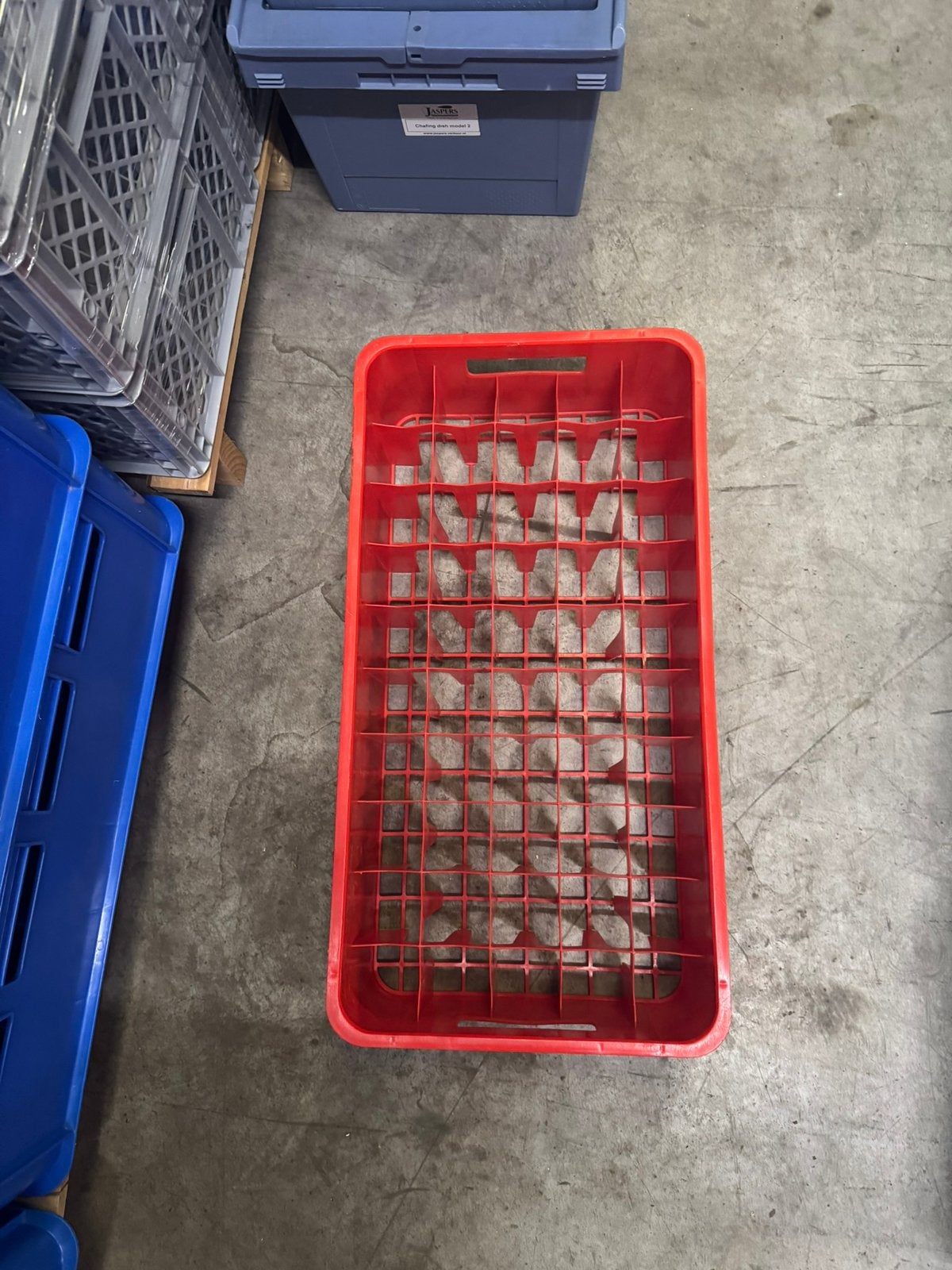 Glaskratten rood, Ophalen, 50 tot 75 cm, Minder dan 35 cm, Zo goed als nieuw