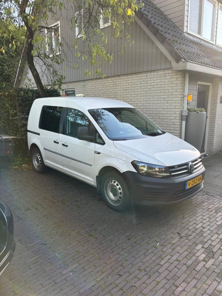 Volkswagen Caddy 1.4 TSI Benzine Marge auto, Auto's, Bestelauto's, Voorwielaandrijving, 4 cilinders, Volkswagen, Wit