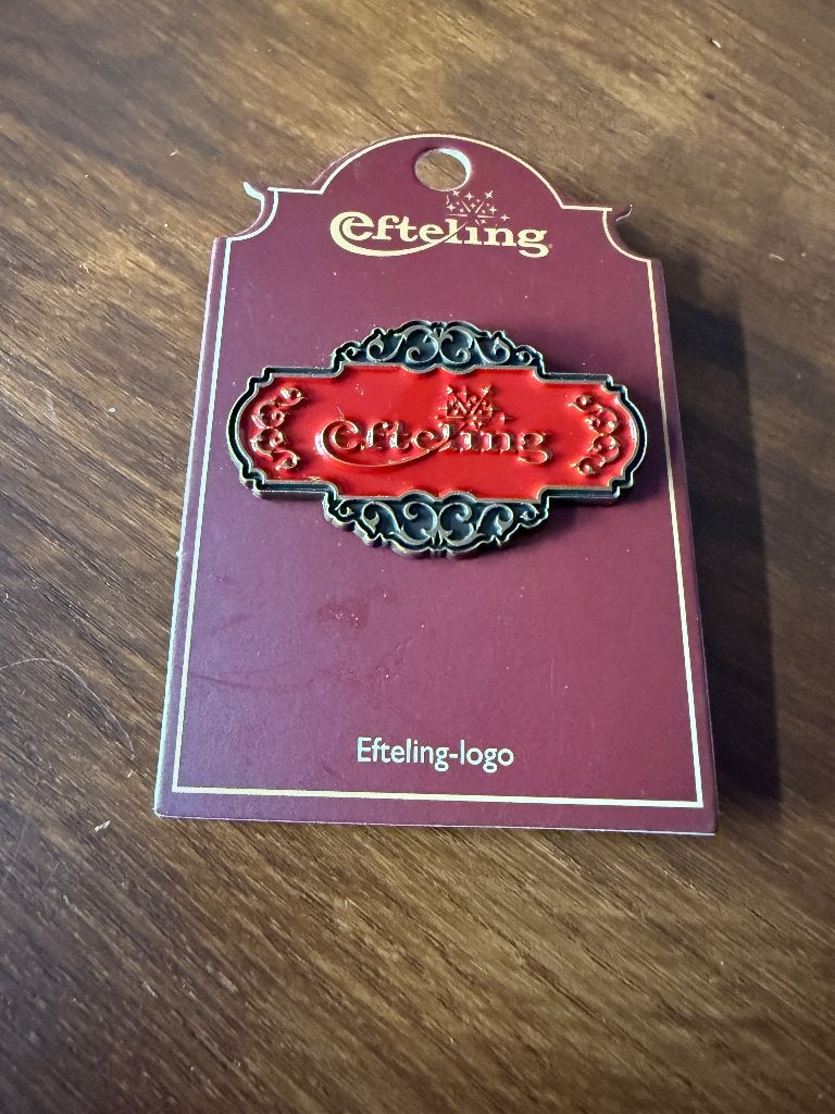 Efteling pin - Efteling-logo, Ophalen of Verzenden, Nieuw, Button of Speldje