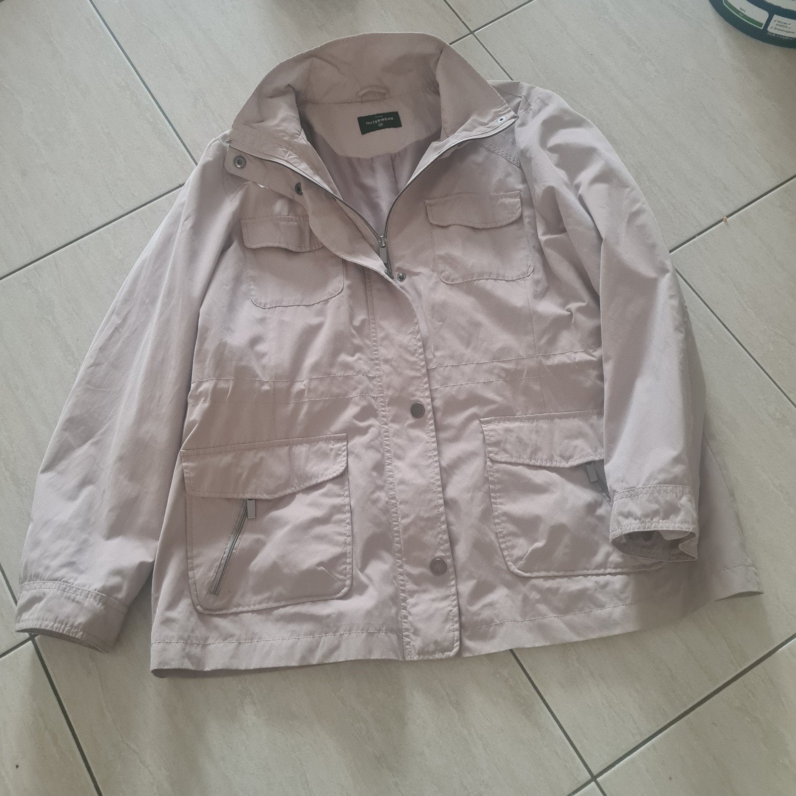C&A The Outerwear jas maat l, Beige, Maat 46/48 (XL) of groter, Ophalen of Verzenden, Zo goed als nieuw