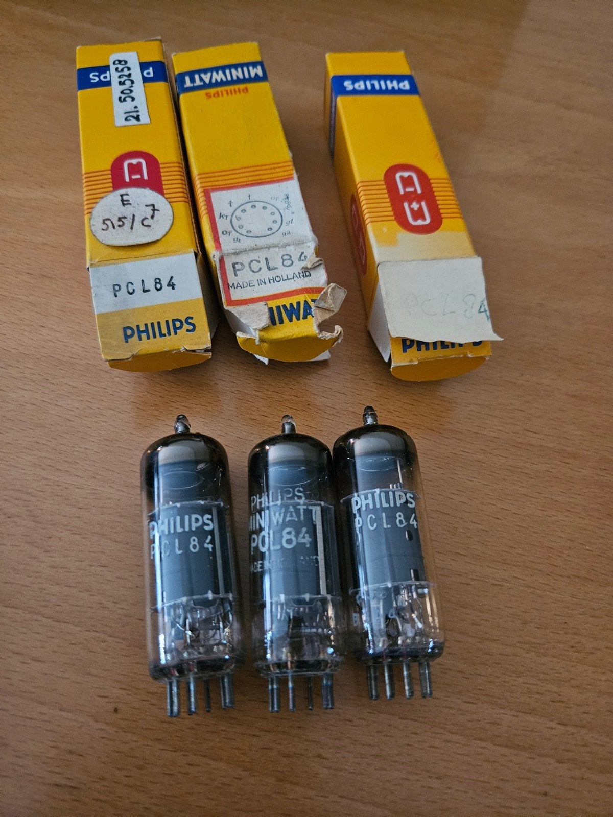 Philips Miniwatt PCL84 buizen (3 stuks), Ophalen of Verzenden