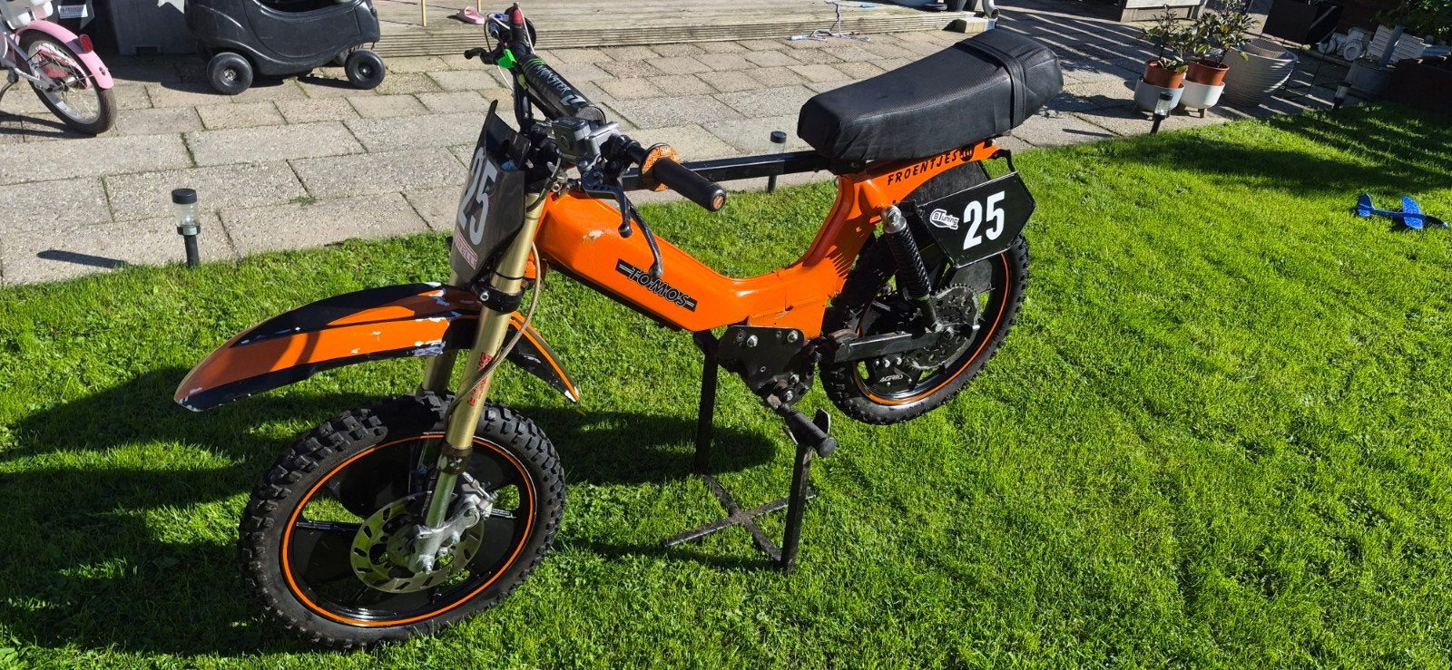 Tomos met Rieju voorvork en schijfrem, Ophalen of Verzenden