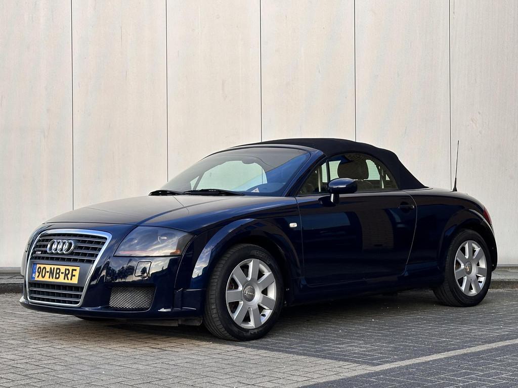 Audi TT Roadster 1.8 5V Turbo l NL Auto l NAP l Cabrio l Lee, Voorwielaandrijving, TT, Gebruikt, Zwart