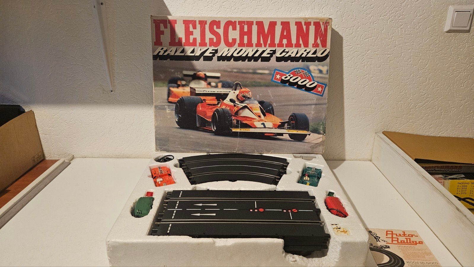 Fleishmann 8000 Rally Monte Carlo racebaan, Racebaan, Fleischmann, Zelf te bouwen, Ophalen of Verzenden