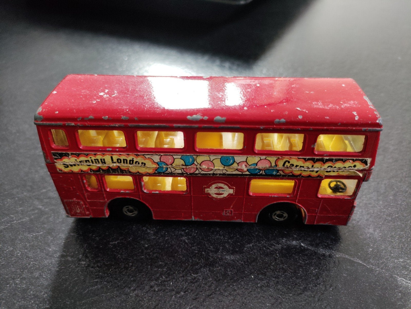 Lesley The Londoner Y-15 Dubbeldekker Bus 1972, Ophalen of Verzenden, Gebruikt