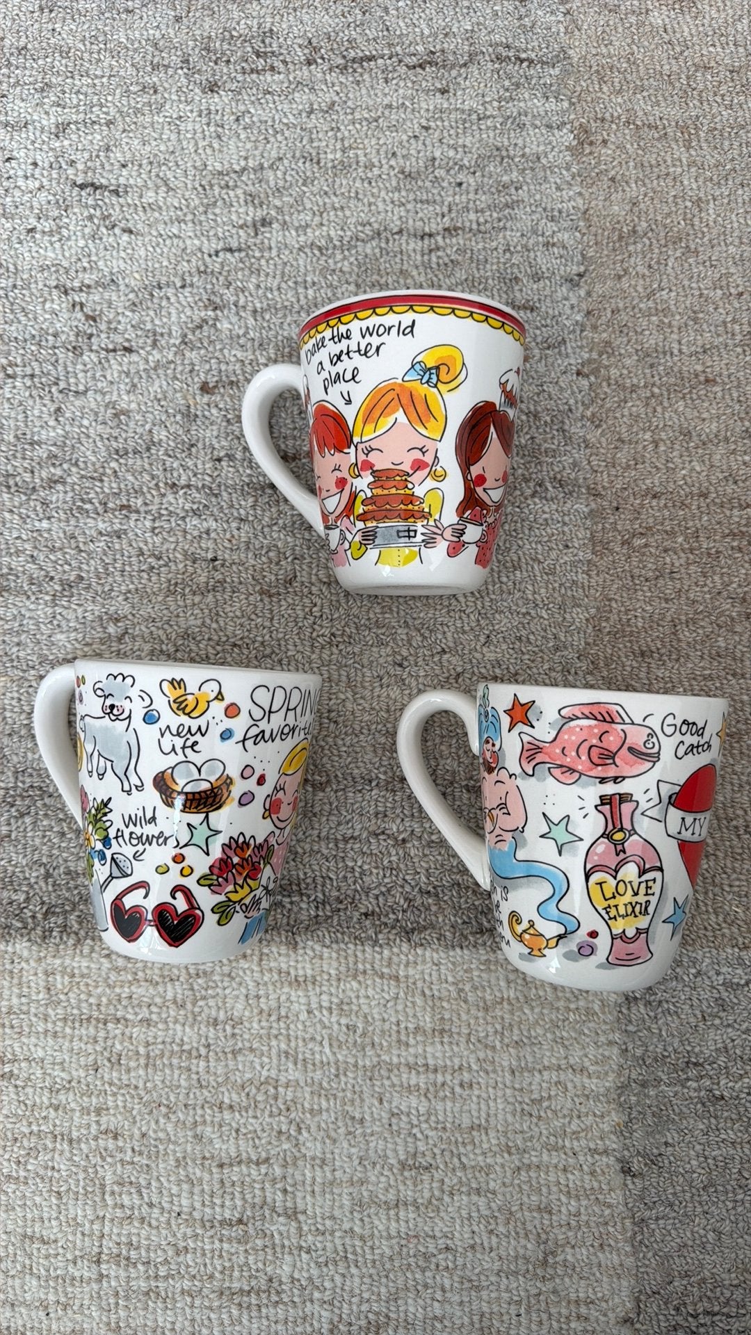Blond beker, Ophalen of Verzenden, Zo goed als nieuw, Aardewerk, Kop(pen) en/of Schotel(s)