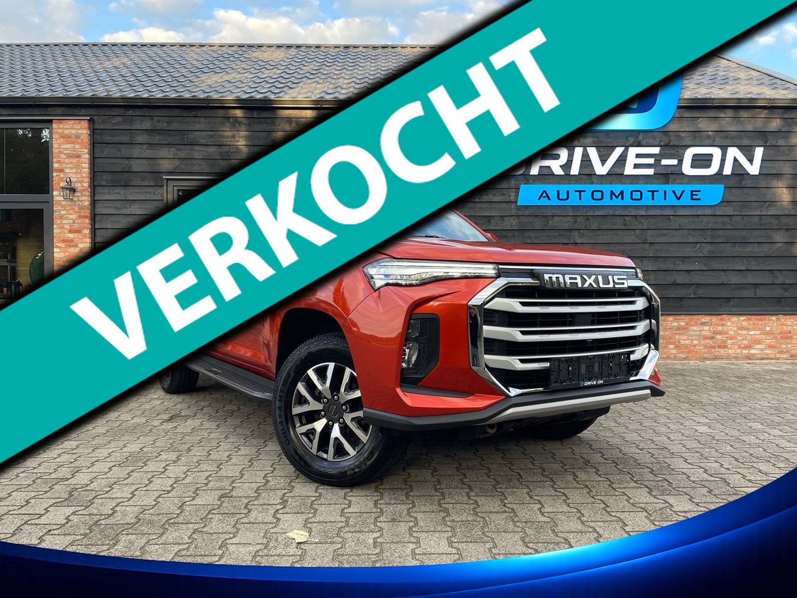 Maxus T90 EV 89 kWh - 3.300 kg trekgewicht - 5 persoons - Ze, Auto's, Automaat, Achterwielaandrijving, Overige kleuren, Leder