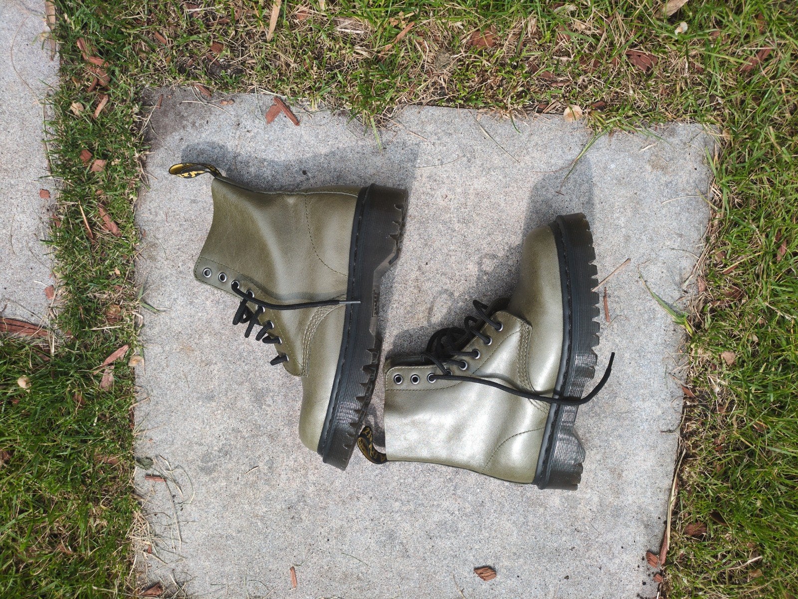 Ontzettend coole dr. Martens zgan maat 40, Ophalen of Verzenden, Zo goed als nieuw, Groen