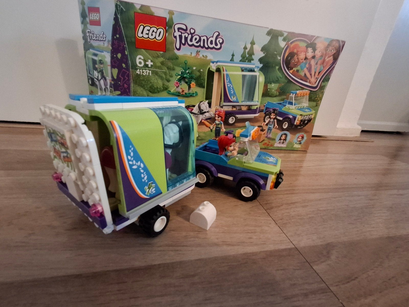 Lego friends paardentrailer, Lego, Friends, Ophalen of Verzenden, Zo goed als nieuw
