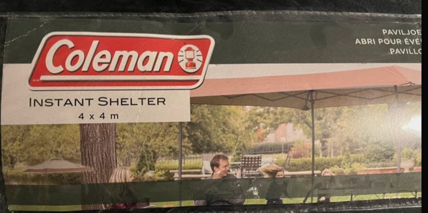 Coleman Instant Shelter 4x4m, Opvouwbaar, Zo goed als nieuw, 4 tot 6 meter, Paviljoen
