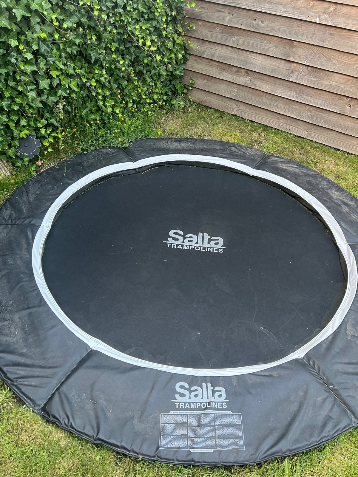 Salta Inground Trampoline 251cm, Ophalen, Zo goed als nieuw