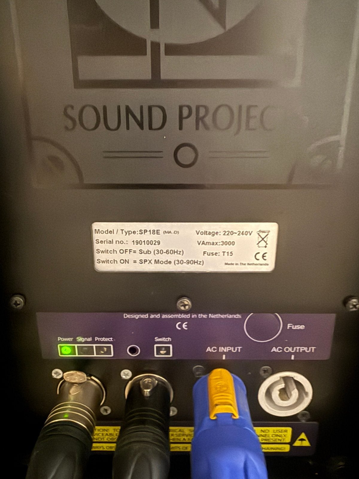 Sound projects sp18e, Ophalen of Verzenden, Zo goed als nieuw