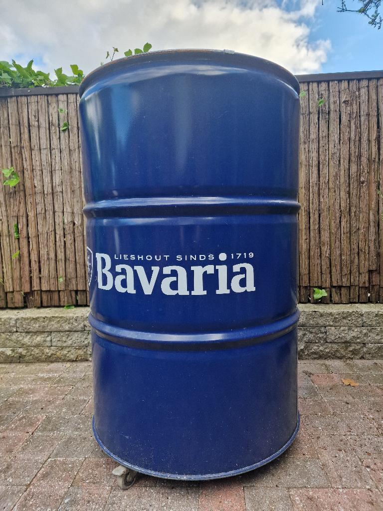 Barrel BBQ Bavaria Ongebruikt en Verrijdbaar, Tuin en Terras, Ophalen, Nieuw, Bavaria, Met accessoires