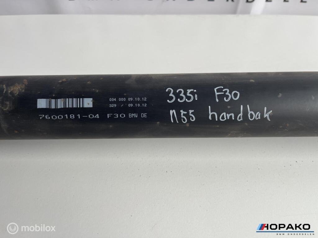 Cardanas F30 F31 335i handbak 7600181, Gebruikt, Einsteinlaan 5 rijswijk, Bmw, Ophalen of Verzenden