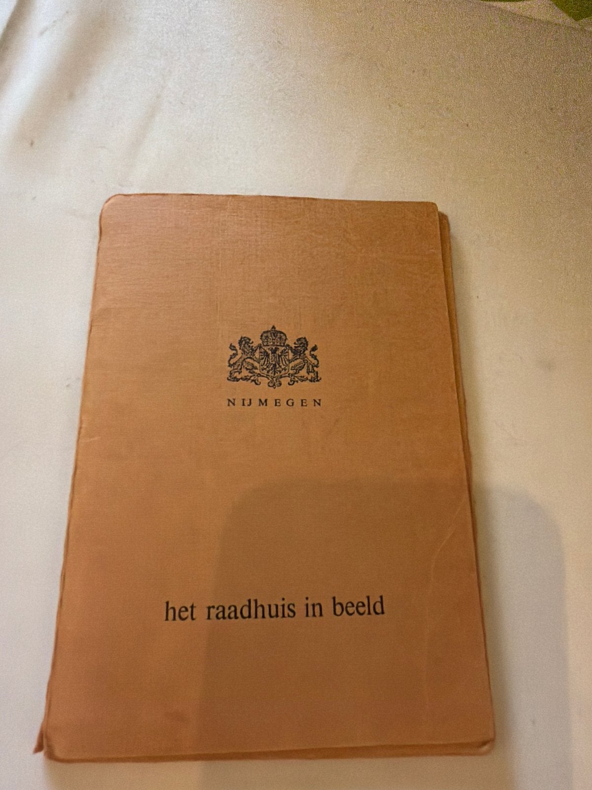 Het Raadhuis in Beeld Nijmegen - Historische Fotocollectie, Boeken, Catalogussen en Folders, Verzenden, Gelezen, Catalogus