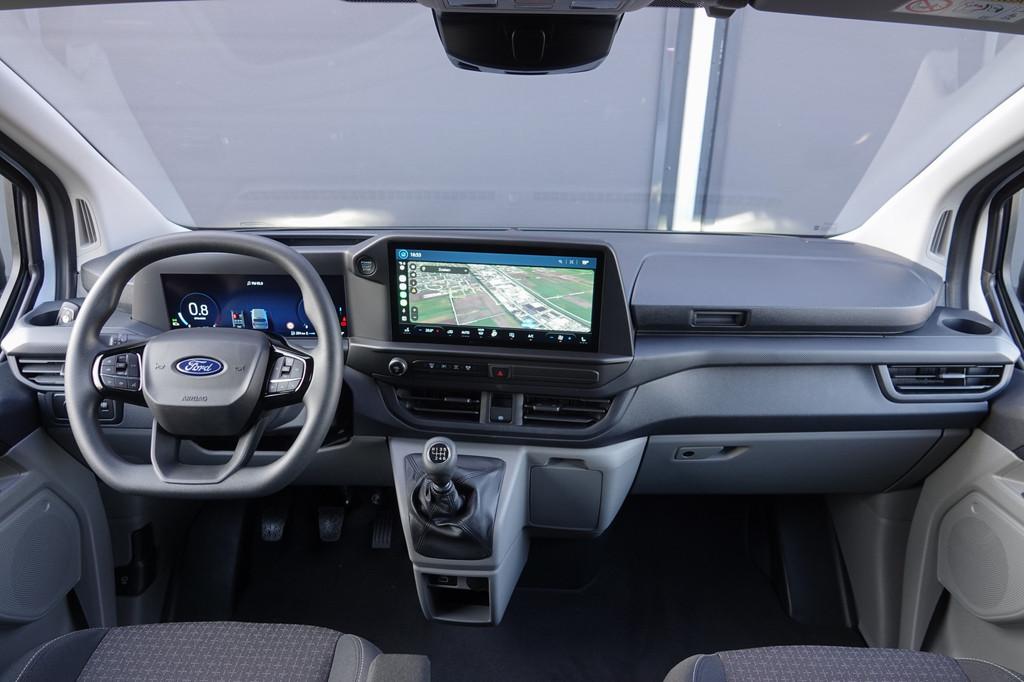 Ford Transit Custom L2H1 Dubbel Cabine 2.0Tdci 150Pk | Trend, Auto's, Bestelauto's, Voorwielaandrijving, 12 maanden, Stof, Gebruikt