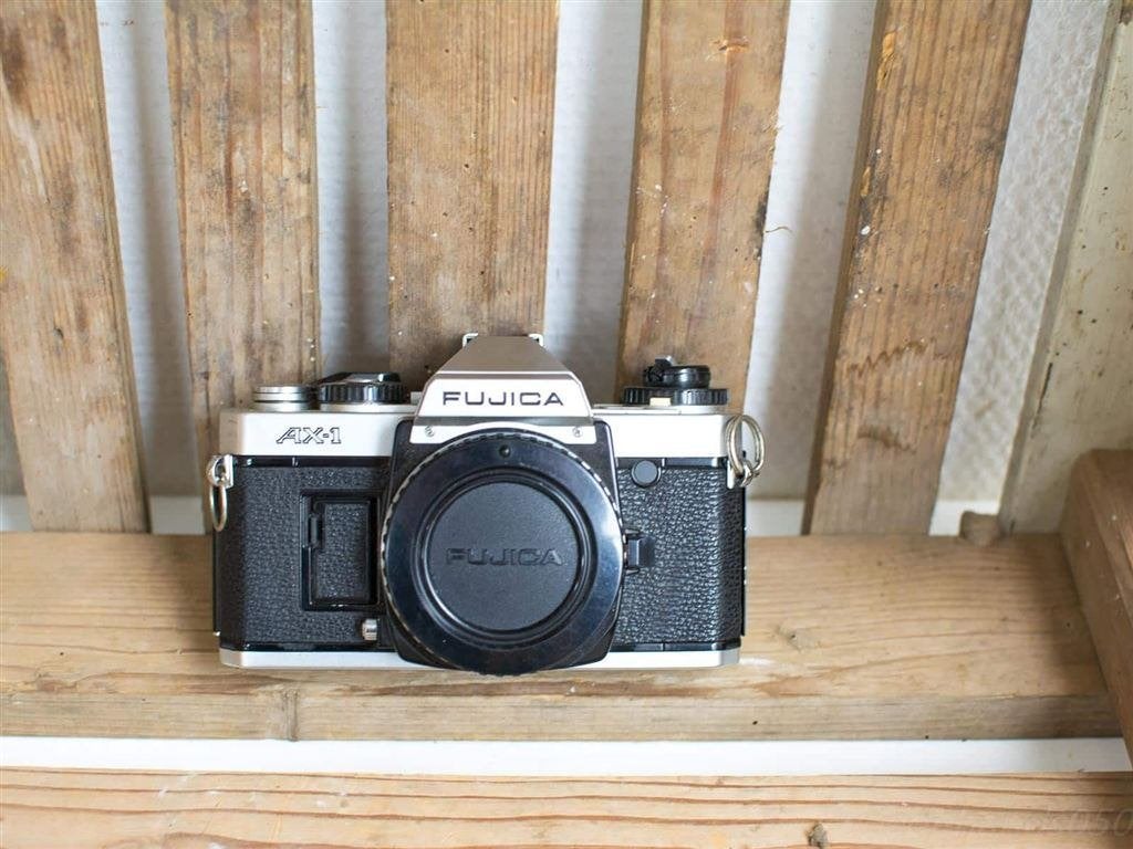 Fujica AX-1 26256, Ophalen of Verzenden, Gebruikt, Spiegelreflex, Canon