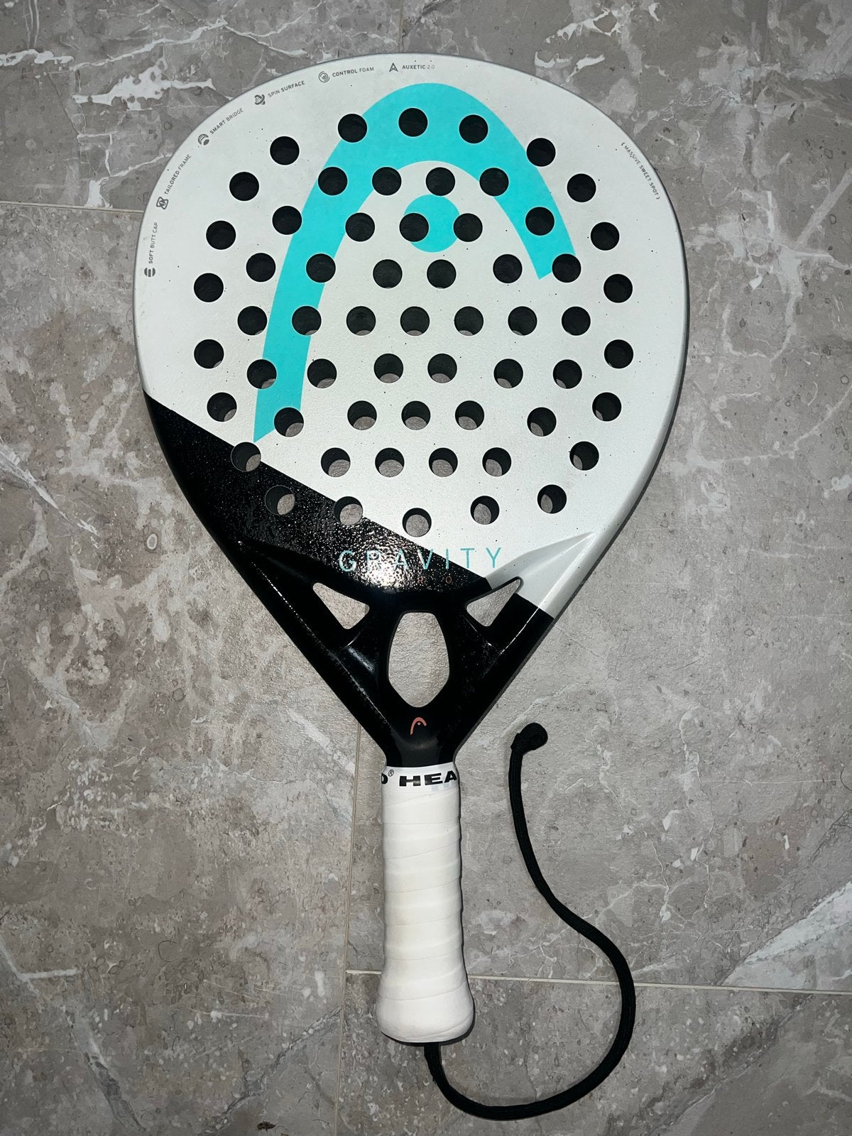 Top Deal: Head Gravity Padelracket - Zo goed als nieuw, Ophalen of Verzenden, Zo goed als nieuw, Padelracket