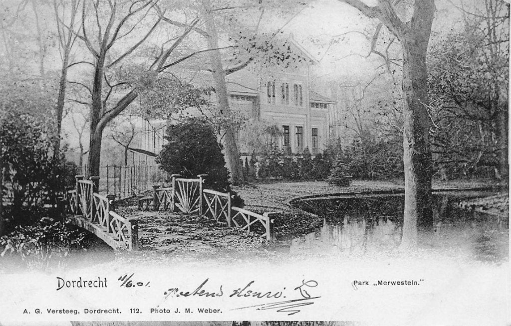 702-183-059 Dordrecht Park Merwestein, Verzenden, Voor 1920, Zuid-Holland