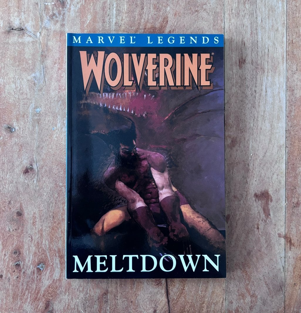 Marvel Legends Wolverine: Meltdown Graphic Novel, Eén stripboek, Ophalen of Verzenden, Zo goed als nieuw