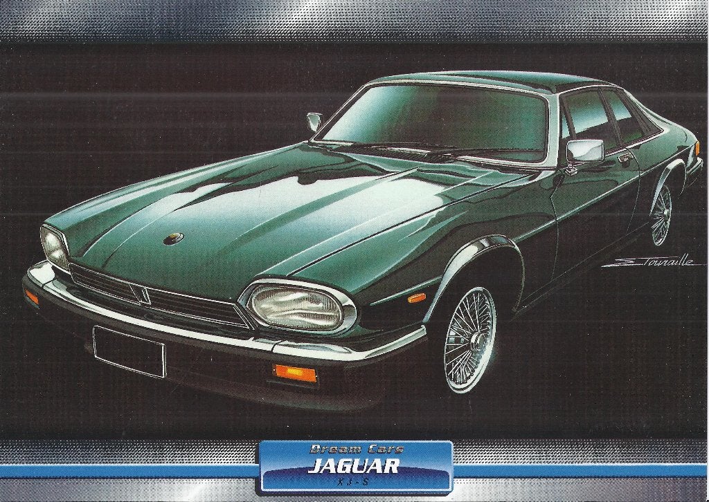 Ma448 foto jaguar xj s, Ophalen of Verzenden, Voor 1940, Zo goed als nieuw, Overige onderwerpen