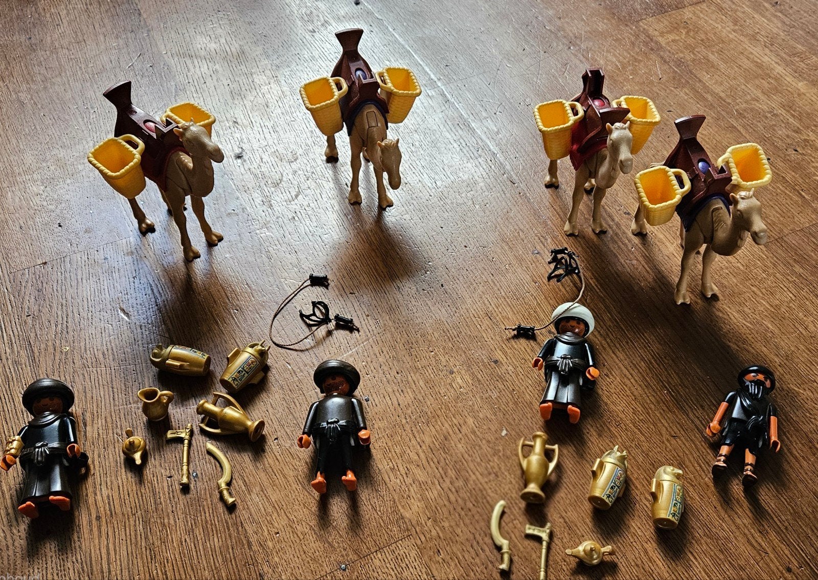 Playmobil 4247 Grafrovers met kamelen en goud, Ophalen of Verzenden, Gebruikt, Historisch, Figuren