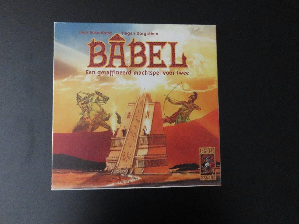 Babel: Een geraffineerd machtsspel voor twee, Een of twee spelers, Ophalen of Verzenden, Zo goed als nieuw, 999 Games