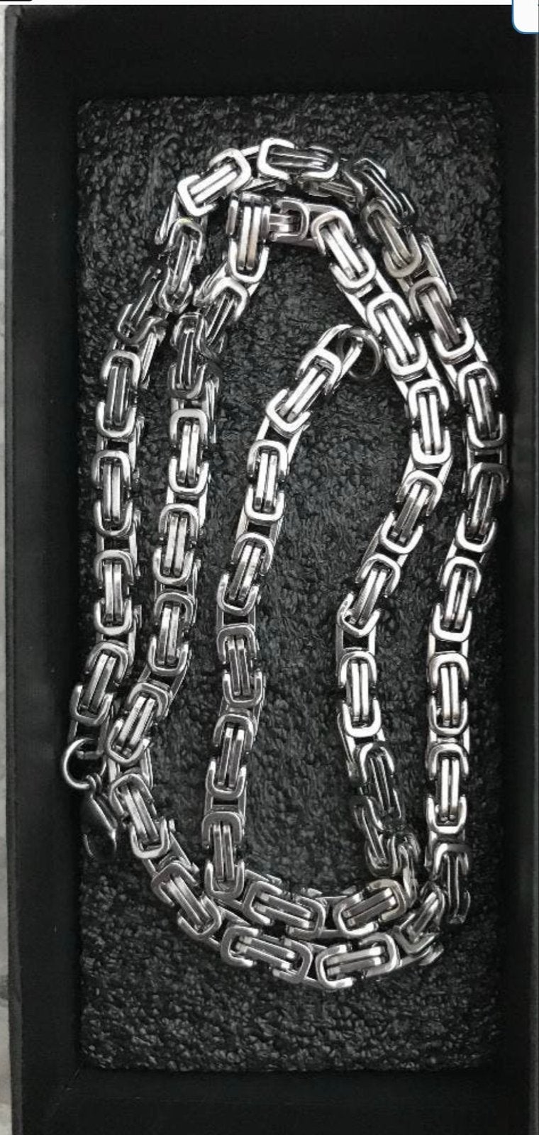 Koningsketting Tibet Zilver Massief 60 cm Nieuw, Sieraden, Tassen en Uiterlijk, Kettingen, Ophalen of Verzenden, Nieuw, Zilver