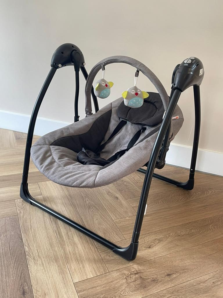 Electrische schommelstoel, Kinderen en Baby's, Ophalen, Zo goed als nieuw
