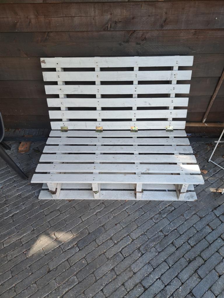 Mooie bank. Ka. Nog 1 keer uitgeklapt worden., Ophalen of Verzenden