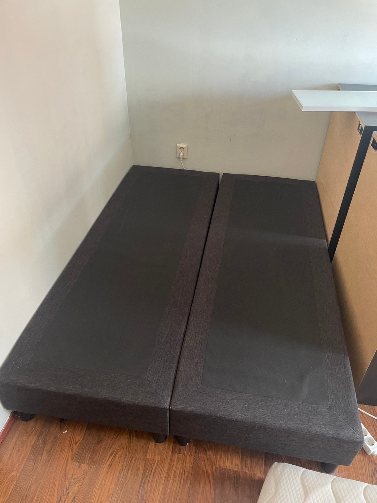 Boxspring onderkant, Ophalen, Gebruikt, Tweepersoons, 140 cm