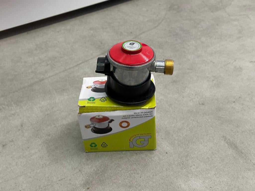Gas adapter, Ophalen of Verzenden, Nieuw
