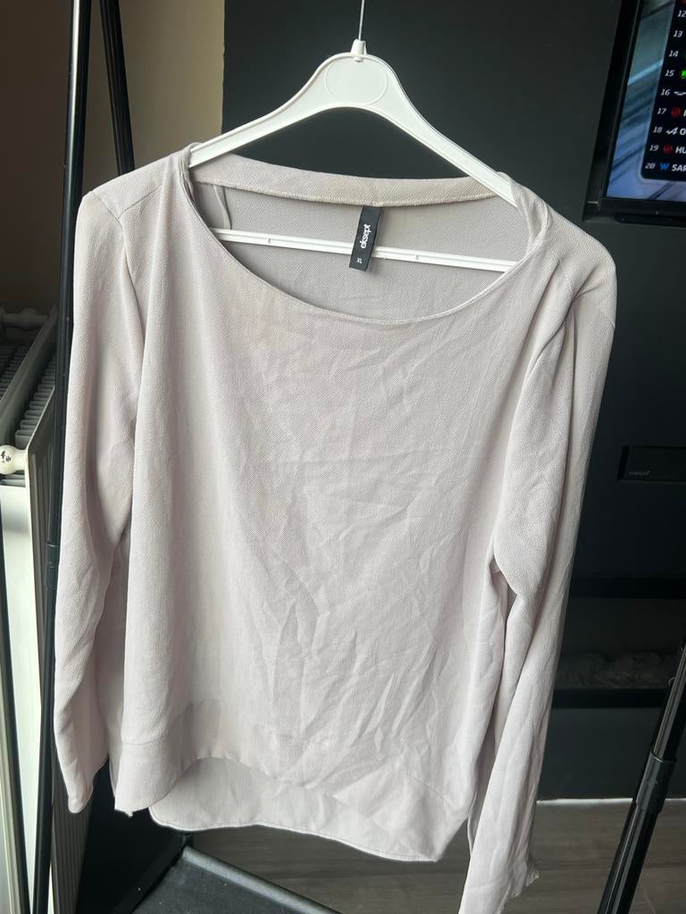 Nieuwe grijze Eksept top - Maat XL, Kleding | Dames, Tops, Nieuw, Maat 46/48 (XL) of groter, Grijs, Ophalen of Verzenden
