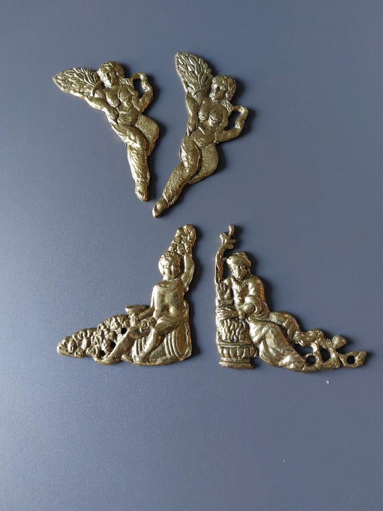 Klokonderdelen: hoekstukken, Ophalen of Verzenden