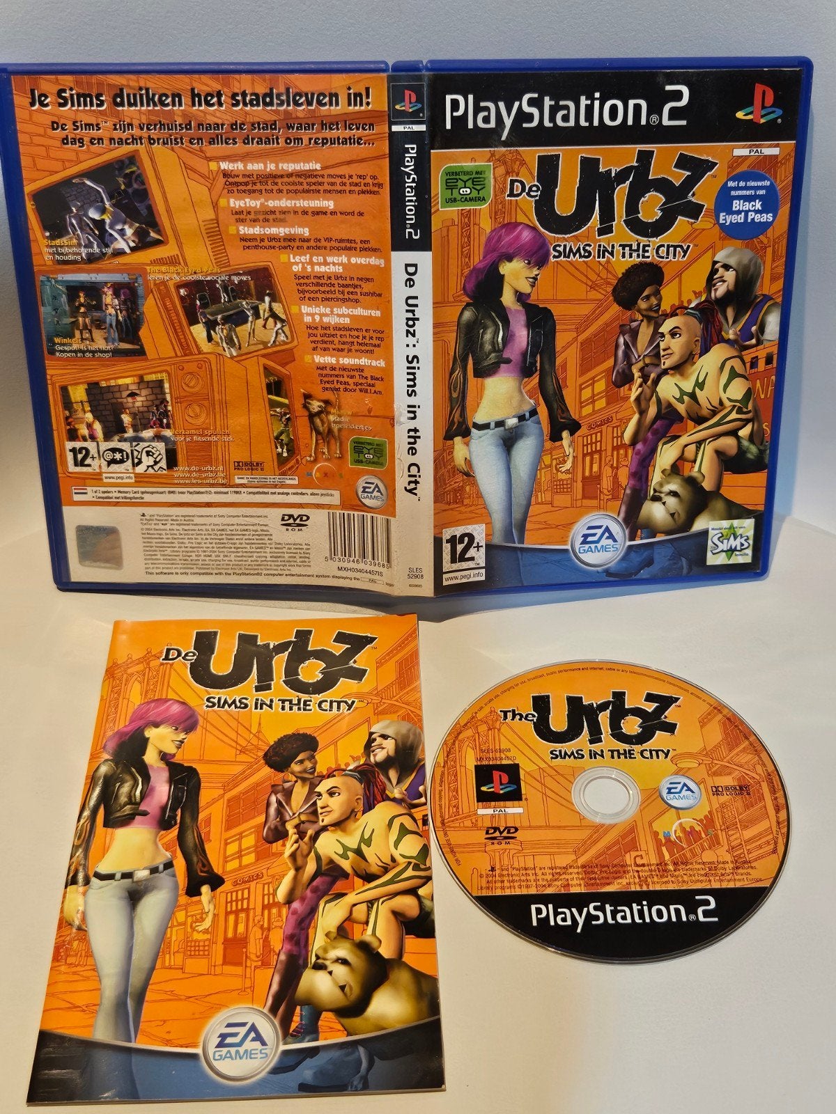The Urbz Sims in the City PS2, 1 speler, Ophalen of Verzenden, Zo goed als nieuw, Vanaf 12 jaar