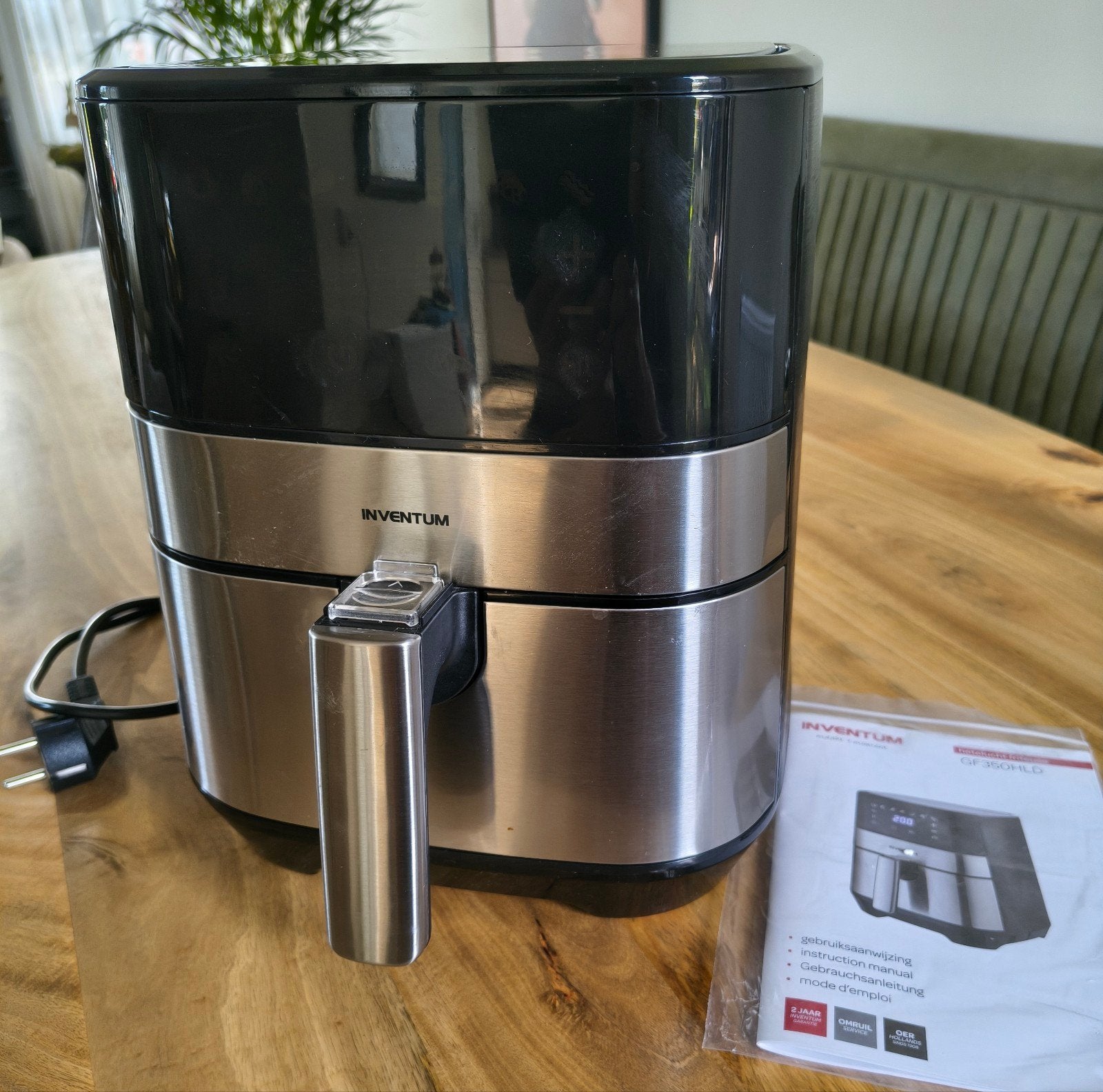 Inventum GF350HLD Airfryer - Zo goed als nieuw, Ophalen of Verzenden, Zo goed als nieuw, Airfryer