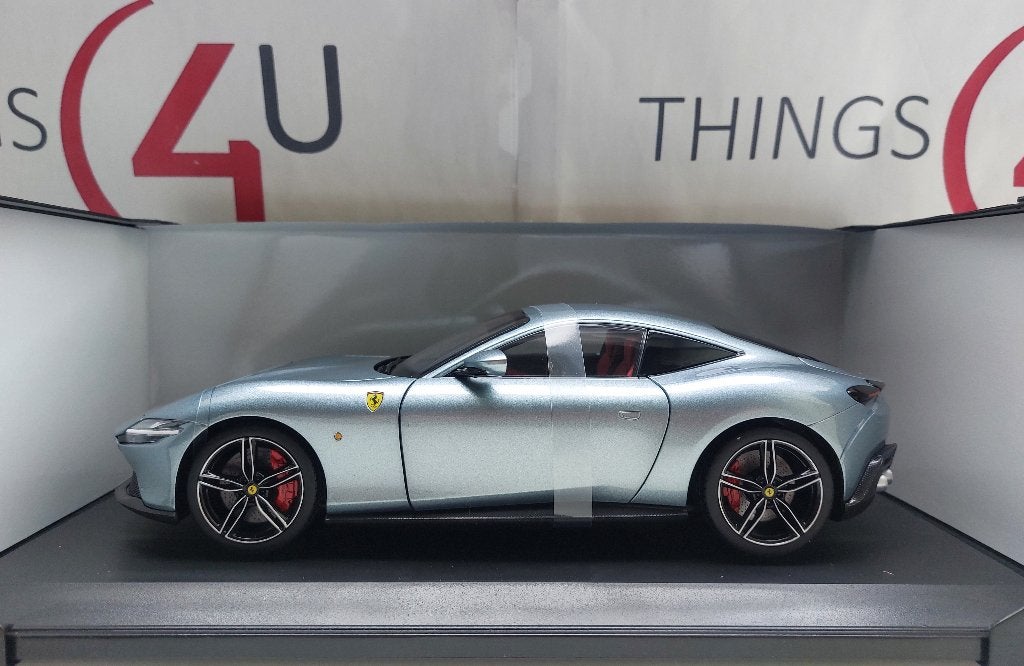 Polistil 1:18 Ferrari Roma 2019 Grigio Titanio Grey nieuw, Ophalen of Verzenden, Nieuw, Auto, Overige merken
