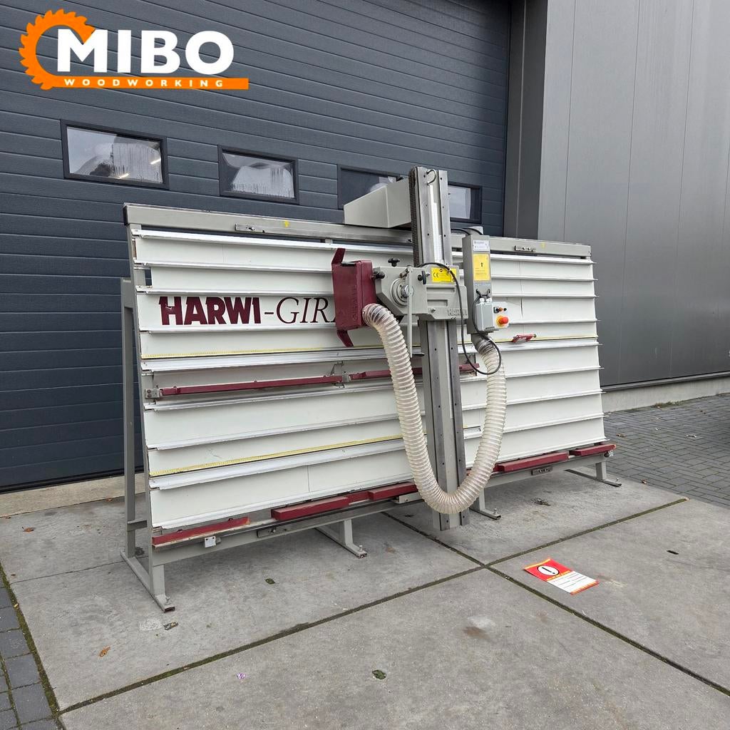 Harwi platenzaag Verticale wandzaag 2500 x 1250 mm * Compact, Harwi elcon striebig platenzaag wandzaag altendorf, 70 mm of meer