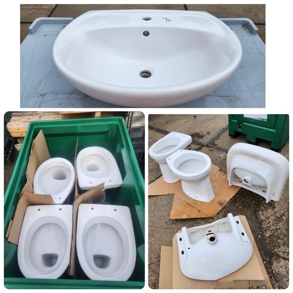 2659 - Refurbished sanitair, toilet, wastafel, Ophalen, Zo goed als nieuw, Overige typen