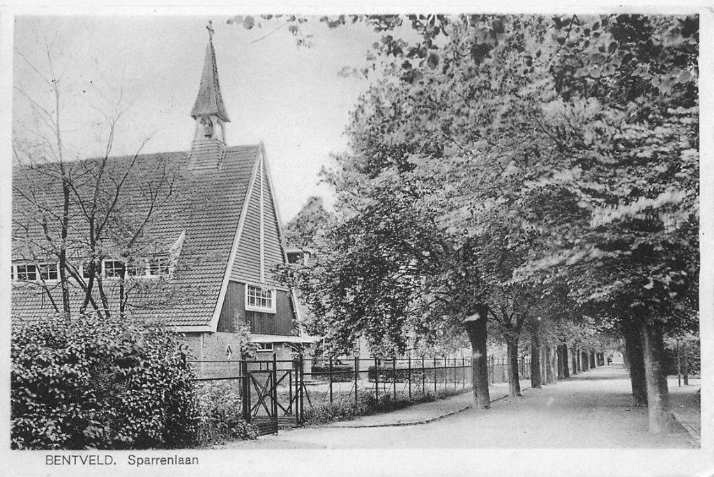 701-217-023 Bentveld Sparrenlaan, Verzenden, Voor 1920, Noord-Holland