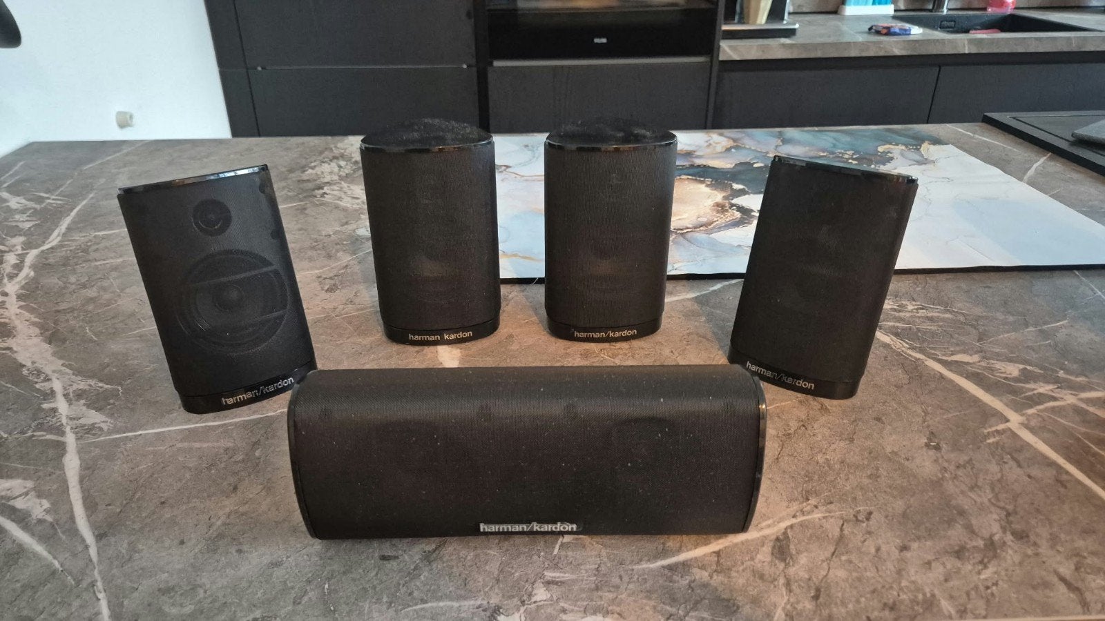 Harman Kardon Surround Set - Zo goed als nieuw, Geschikt voor surround/home cinema, Ophalen of Verzenden, Zo goed als nieuw, Surroundset