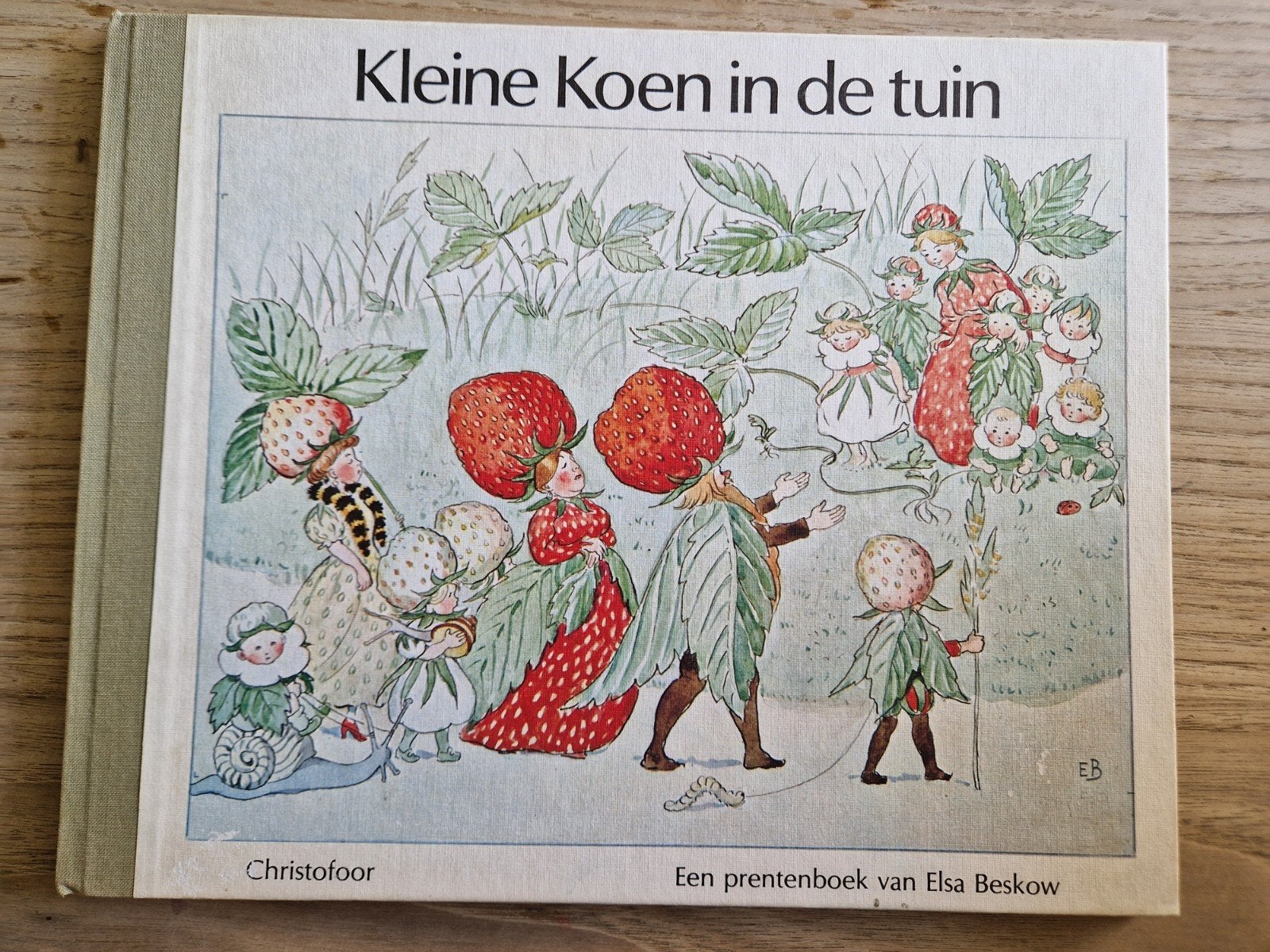 Elsa Beskow - Kleine Koen in de tuin christofoor, Ophalen of Verzenden, Gelezen